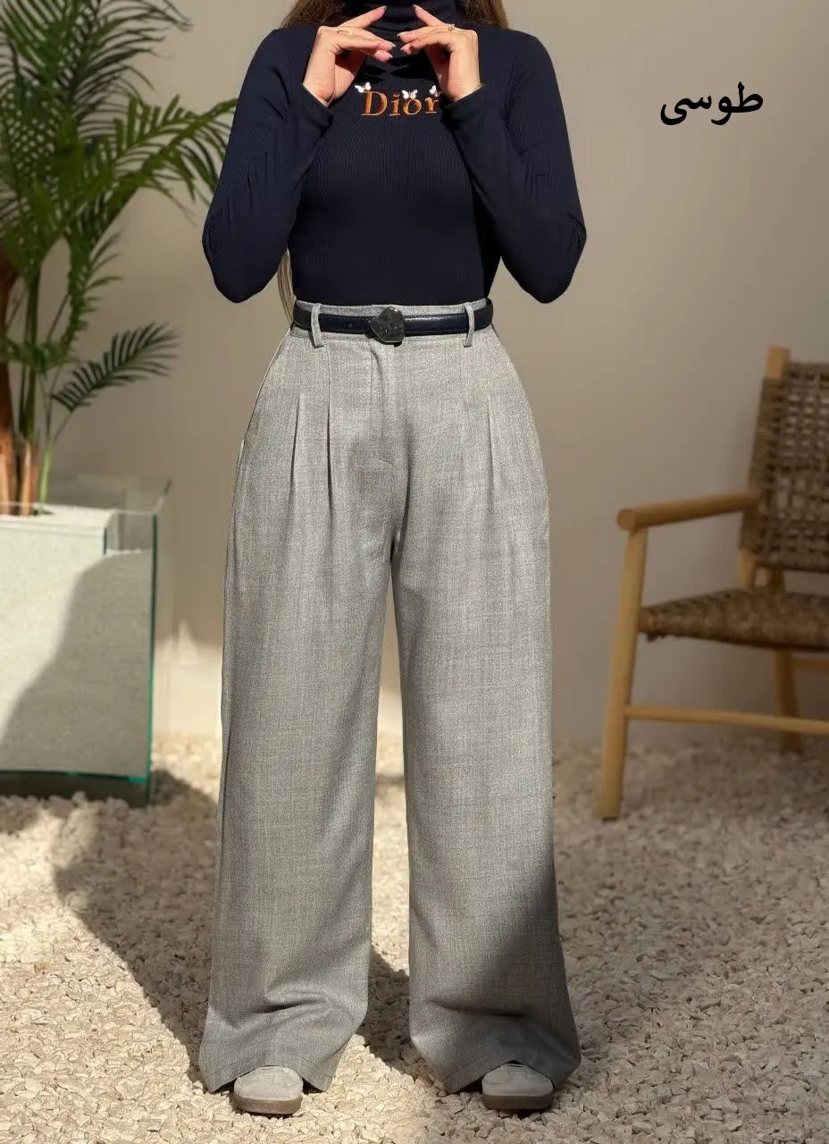 3740-شلوار بگ توییت